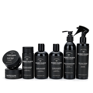 Barber passion Argan Powder Hair Styling Set siero per capelli <span class=keywords><strong>Shampoo</strong></span> e balsamo prodotti per la cura dei capelli per <span class=keywords><strong>uomo</strong></span> africano etichetta privata - Product Image 6