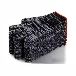 ถุงมือ ถุงมือนิรภัยกันลื่นพร้อมด้ายอุตสาหกรรมที่ทนทานต่อการสึกหรอ มีจำหน่ายในสีเทาและสีขาว - Product Image 4