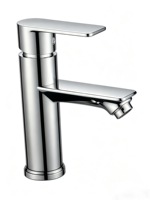 Robinet de lavabo en plastique NES-CA946, disponible en OEM et ODM, robinet chaud et froid pour salle de bain