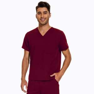 42019 Scrubs personnalisés avec col, uniformes de médecin, ensembles de scrubs pour femmes, ensemble de scrubs médicaux et infirmiers, uniformes d'infirmière médicale - Product Image 6