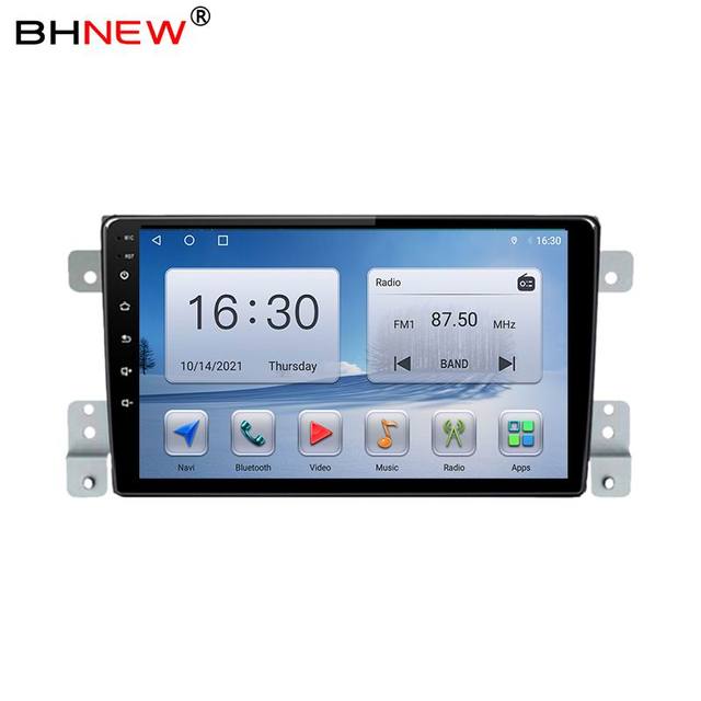 Android IPS DSP Car DVD Player for Suzuki Swift 2003-2010 Multimedia Video 2din GPS Navigation Split Screen with Frame