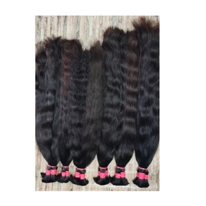 ผมมนุษย์สีดำผู้หญิงสีดำธรรมชาติไม่ผ่านกระบวนการจัดทรงผมธรรมชาติ - Product Image 1