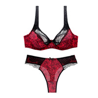 Culotte en dentelle à imprimé floral avec logo personnalisé, grandes tailles, lingerie sexy pour femmes, sous-vêtements féminins, ropa interior de encaje para mujeres