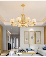 Lustre moderne en cristal, luminaires de plafond, lampes suspendues pour salon, chambre, cuisine, décoration intérieure, luminaires suspendus