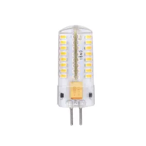 12V 110V 220V 64LEDSMD3014ミニLED電球G4G5.3 G9 E12 E14 BA15D G8GY6.35LEDランプシリカゲルミニLEDコーン電球