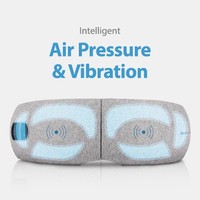 Healthpal Oem Odm Royaume-Uni Un Meilleur Sommeil Graphène Chauffage Musique Vibrant De Luxe Pneumatique Eye Massager Avec Bluetooths