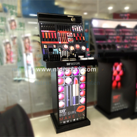 Présentoir sur pied pour testeurs de parfum, de rouge à lèvres et de cosmétiques pour magasins de maquillage et de parfumerie