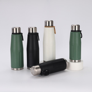Portable 600ml 800ml Water <b>Bottle</b> With Leakproof Lid Wide Mouth Flask With Lifting Loop - Product Image 3