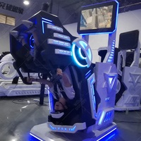 Simulateur de jeu VR 9D à rotation 360 degrés, machine dynamique, station de jeu VR, simulateur de réalité virtuelle, chaise VR 9D, centre de jeux