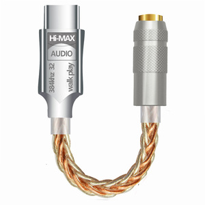 อะแดปเตอร์ USB C เป็น 3.5 มม. HiFi DAC พร้อมแอมป์หูฟังและปรับแต่ง EQ สำหรับโทรศัพท์ แล็ปท็อป พีซี แมค โครมบุ๊ก สายมินิ Type-C - Product Image 5