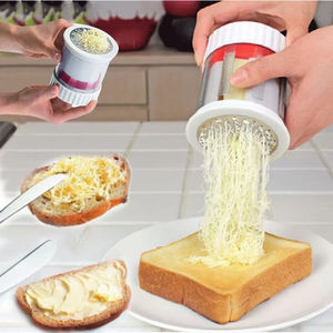 Râpe à fromage et moulin à beurre écologiques en plastique Smart Cutter Innovations, idéale pour la cuisine, sortie du réfrigérateur - Product Image 1