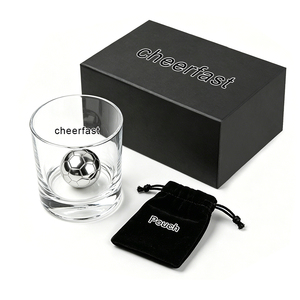 Ensemble <span class=keywords><strong>de</strong></span> verres <span class=keywords><strong>à</strong></span> whisky Perfect Products, design original, ensemble <span class=keywords><strong>de</strong></span> whisky avec 1 grande boule <span class=keywords><strong>de</strong></span> glace ronde et boîte cadeau noire pour la vodka et les spiritueux - Product Image 1