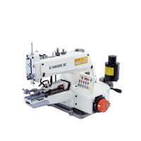 GC373NB Machine de fixation de boutons de chaussettes DD pour étiquettes Largeur de point 9mm Extrémité pouvant être desserrée