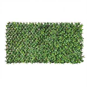 011A أوراق صناعية مخصصة سياج تعريشة تحوط للمناظر الطبيعية سياج لبلاب خارجي - Product Image 4