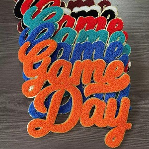 Parche Bordado Termoadhesivo de Resina con Diseño de Gato de Dibujos Animados y Logotipo del Equipo de Béisbol de <span class=keywords><strong>Los</strong></span> Ángeles para Ropa, Bolsos y <span class=keywords><strong>Gorras</strong></span> - Product Image 5