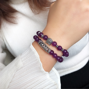 Vente en gros de pierres colorées style bohème, pierres rondes et colorées, cristal naturel, perles quartz, hibou de nuit, bijoux, bracelet, vente en gros - Product Image 2