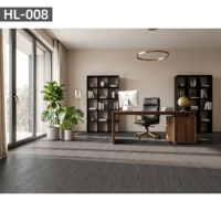 Autocollants de sol LVT personnalisés de 1 mm, vente en gros d'usine, dalles de sol en vinyle imperméables, revêtement de sol en PVC auto-adhésif pour usage commercial