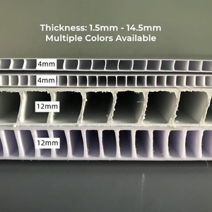 Giá thấp die-cắt tùy chỉnh-kích thước nhựa Polypropylene nhựa Hội Đồng Quản trị sóng - Product Image 3