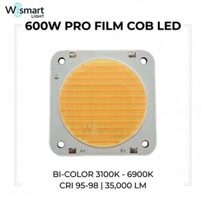 Puce LED COB 6060 bicolore 600W (300W+300W) pour éclairage de film, blanc réglable 3100K <span class=keywords><strong>6900K</strong></span>, IRC 95 97, source lumineuse OEM haute puissance - Product Image 2