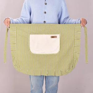 Delantal de Chef Profesional Personalizado con Diseño Navideño Blanco para Imprimir, Delantal de Cocina con Gorra, Ideal para Peluquería - Product Image 4