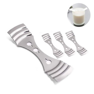 스테인리스 스틸 금속 캔들 심지 고정 장치 코어 3심 캔들 홀더 (캔들 DIY 제작용) - Product Image 2
