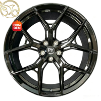 Ruedas de Repuesto de Aleación de Aluminio Forjado de Diseño Cóncavo para Carreras, Marca PY Universal, Económicas, 20 mm ET, Nuevas, Multirradio, Réplica 5x130