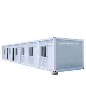 Contenedor de acero de montaje rápido Export-Embalado para hoteles Dormitorios Oficinas Casas de actividades para escuelas y supermercados - Product Image 6