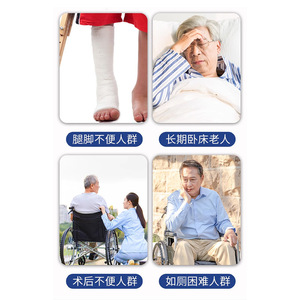 Rong Jun Aluminum Alloy <b>Walker</b> With 4 Wheels Waterproof Seat 90 Degree Flip For <b>Elderly</b> Mobility Assistance - Product Image 3
