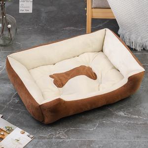 Tapis universel écologique quatre saisons pour animaux de compagnie motif solide chenil nid d'hiver pour chats et chiens lit chaud pour l'été - Product Image 2