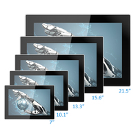 7 10.1 13.3 15.6 pouces J6412 15 moniteur LCD industriel TFT moniteur à écran tactile industriel 15 moniteur montable sur panneau industriel