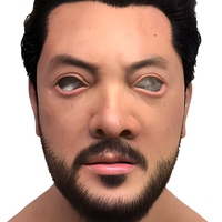 Masque facial en silicone réaliste pour simulation humaine, taille et couleur personnalisables, disponible en version OEM