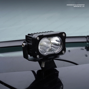 Nouveau mini phare auxiliaire LED jaune de 3 pouces pour voitures/VTT/quad - Phare antibrouillard universel pour conduite 12V 2500LM - Product Image 1