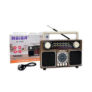 Redwingy-Altavoz de radio retro con Bluetooth, radio portátil para exteriores, para personas mayores, con luz LED Fm/<span class=keywords><strong>Am</strong></span>/Sw, 3 bandas - Product Image 3