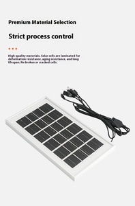 الطاقة المحمولة في الهواء الطلق أحادية الكريستالات الألواح الشمسية الكهروضوئية للحديقة قابلة لإعادة الشحن - Product Image 6