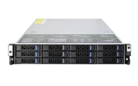 ODM OEM 2U 12 Hotswap Bays AMD EPYC 9135 16C Server Penyimpanan Dengan PSU Redundant Komputer Server Kustom untuk Dijual