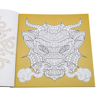Impression de livres de coloriage pour enfants en couleur pleine page, sur demande, avec couverture souple