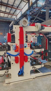 Film xo so baskı makinesi için kabartma BSYT4-800 ile fleksografik baskı makinesi 4 renk rulodan ruloya - Product Image 6