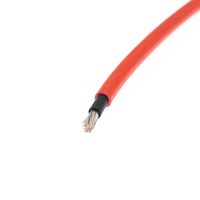 TÜV-Zulassung Rot Schwarz DC 4 MM2 6 MM2 10 MM2 16 MM2 PV-Solar kabel Kabel für Solar panel