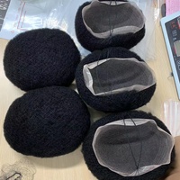 Systèmes de cheveux pour hommes afro de couleur grise bonne qualité base de dentelle complète unités de cheveux pour hommes noirs toupet de dentelle afro complète