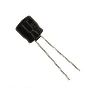 ตัวเก็บประจุรูผ่านรูรัศมี33 uF 20% 10V ตัวเก็บประจุแบบมีรูผ่านรู33 uF - Product Image 1