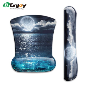 Ergonomic văn phòng bàn phím cổ tay phần còn lại <span class=keywords><strong>pad</strong></span> với tùy chỉnh <span class=keywords><strong>gel</strong></span> hoặc bộ nhớ bọt cao su chuột <span class=keywords><strong>Pad</strong></span> hỗ trợ trong kho - Product Image 4