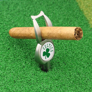 Vente en gros outil de réparation de <span class=keywords><strong>gazon</strong></span> de golf en métal blanc porte-cigare multi-outils outils de divot de golf - Product Image 1