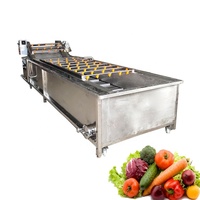 Fruit En Wortel Groene Groente Wasmachine Industriële Fruit Wasmachine Voor Groenten En Fruit