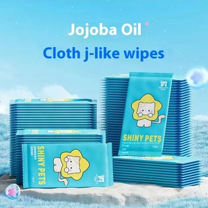 Lingettes <span class=keywords><strong>pour</strong></span> animaux de compagnie personnalisées avec logo d'usine, écologiques, portables, lot de 6 lingettes <span class=keywords><strong>pour</strong></span> chats et chiens, nettoyage complet du <span class=keywords><strong>corps</strong></span>, lingettes nettoyantes - Product Image 3