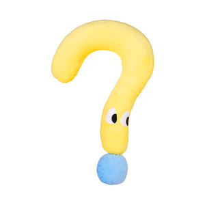 <b>Dog</b> Pillow Question Mark Shape Polyester Fiber Fill <b>Soft</b> Pet <b>Bed</b> For <b>Dog</b> Winter Use Hand Washable - Product Image 5