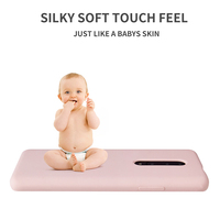 Étui de téléphone portable étui de protection pour One Plus 7pro étui antichoc écologique en Silicone liquide pour Oneplus 7 Pro couleur pure