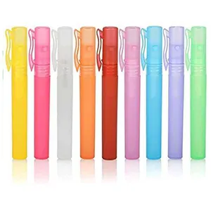 Vente directe d'usine longue durée de vie mini stylo portable 10ml bouteille en plastique cosmétique bon marché vide