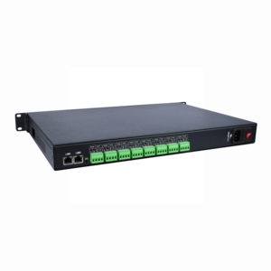 Serveur série industriel à montage en <span class=keywords><strong>rack</strong></span> pour réseaux stables, 8 ports RS485 avec entrée à large plage de tension, passerelle Modbus TCP/RTU - Product Image 3