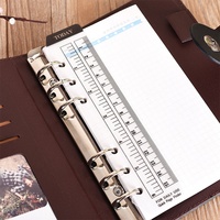 Règle marque-page A5 A6 A7, règle de dessin épaissie 60 Silk DIY, pour carnet à 6 trous, cadeau standard en stock