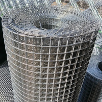 Grillage soudé galvanisé à trous carrés avec services de pliage et de découpe pour clôtures et grilles de sécurité de ventilation de chaudière